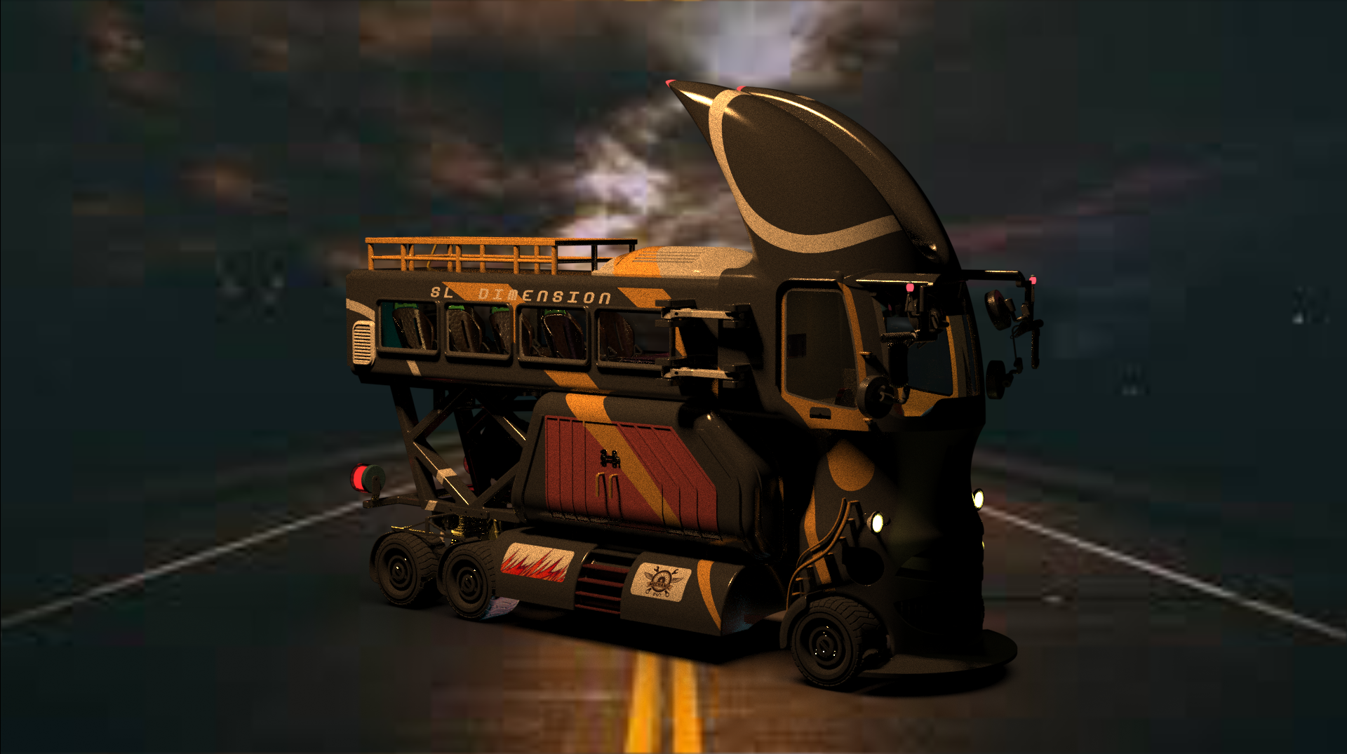 A2004446-锤子机械师卡车